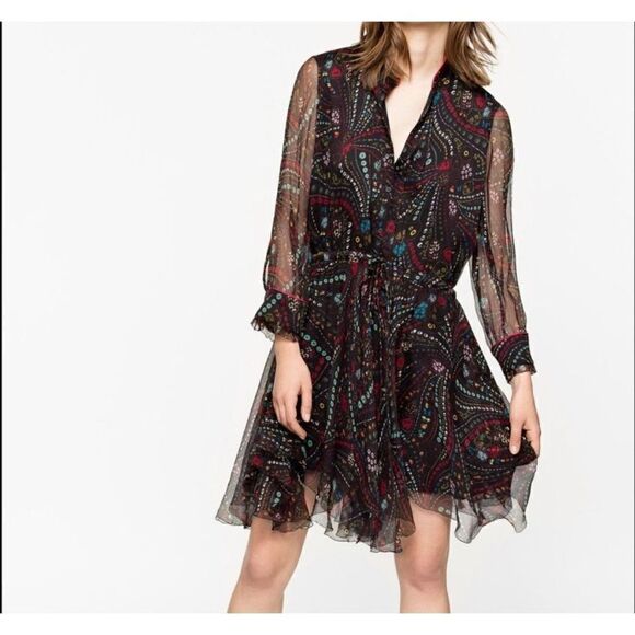 ZADIG & VOLTAIRE Ranil Psyche Deluxe Dress
Size Small NEW - Picture 1 of 12